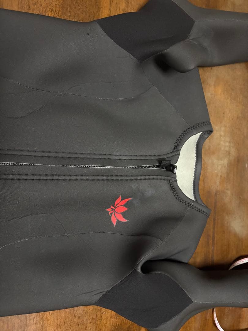 AXXE CLASSIC長袖2ミリタッパー フロントジッパーレディース