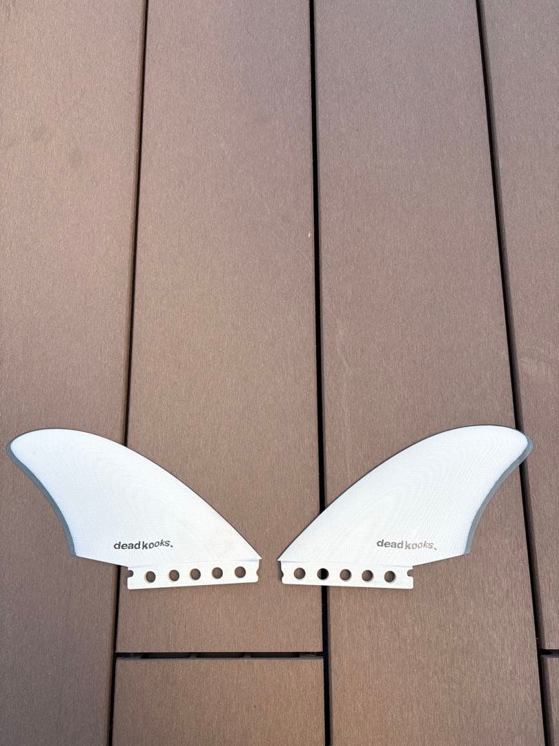値下　dead kooks デッドクークス キールフィン　ツインフィン