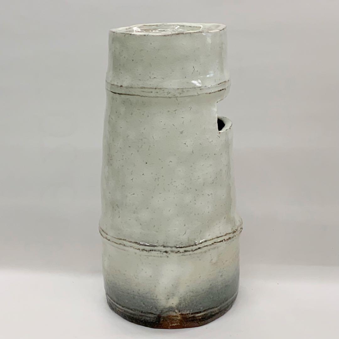 【花入19】萩4  一重切　高さ23.5㎝