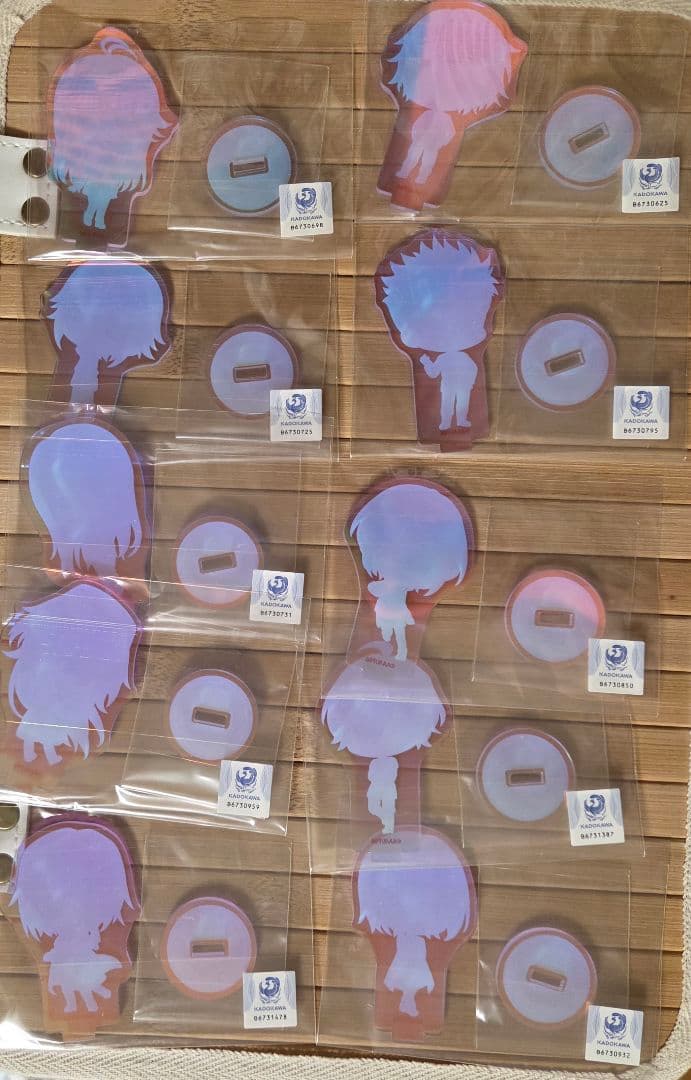 オーロラアクリルスタンド 10種 コンプリートセット