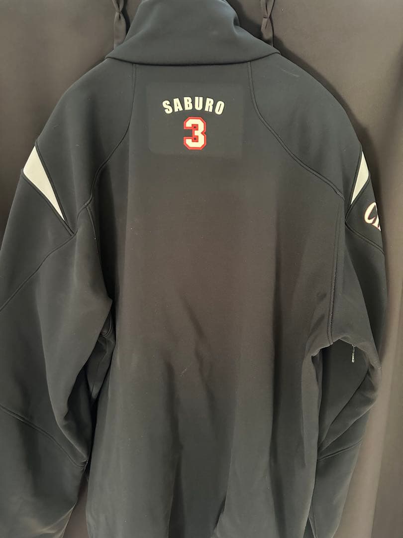 千葉ロッテマリーンズ　サブロー　ジャンパー　実使用