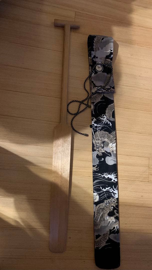 日本舞踊 櫂 専用保存袋 お稽古 歌舞伎 古都 龍神 お釈迦様 レトロ お正月