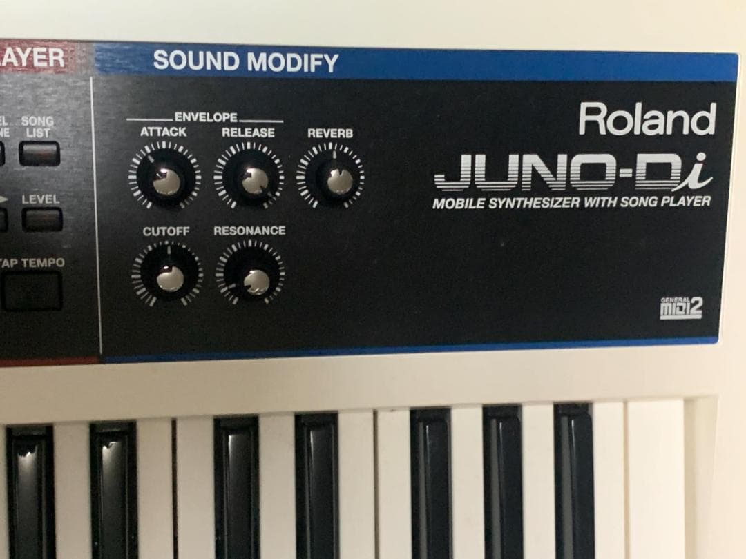 Roland Juno-Diシンセサイザー 61鍵盤 純正ケース付属