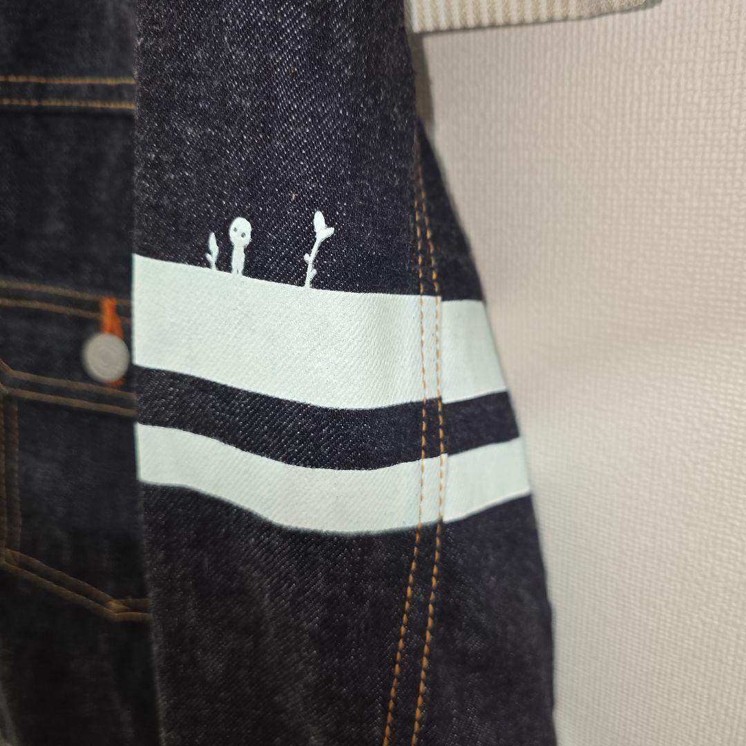 ジブリ GBL×桃太郎ジーンズ　もののけ姫　デニムジャケット　Mサイズ