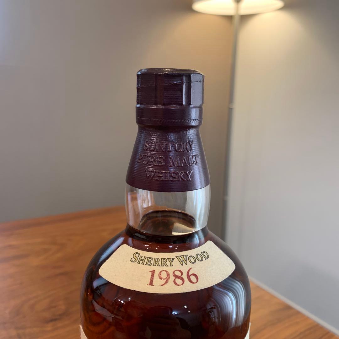 サントリーピュアモルトウイスキー　山崎1986 シェリーウッド　3600本限定