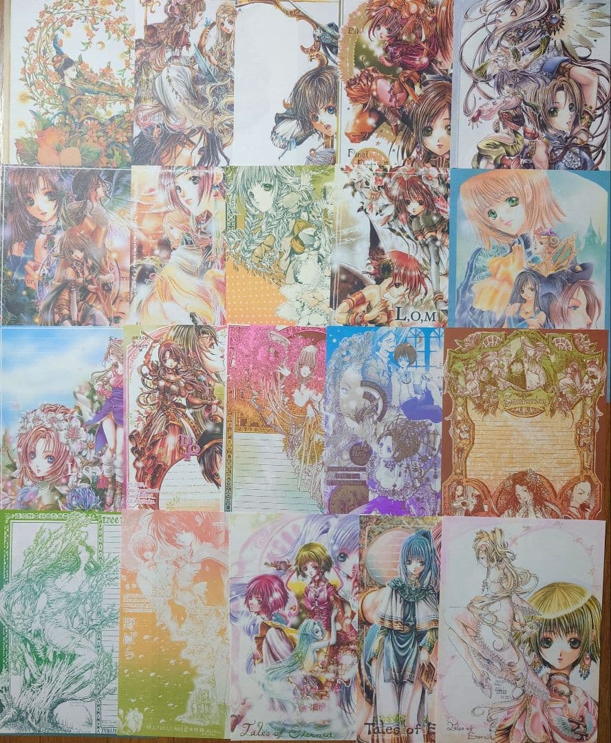 尚月地様 同人便箋 便せん 260枚 便箋 艶漢 創作 オリジナル ゲーム FF