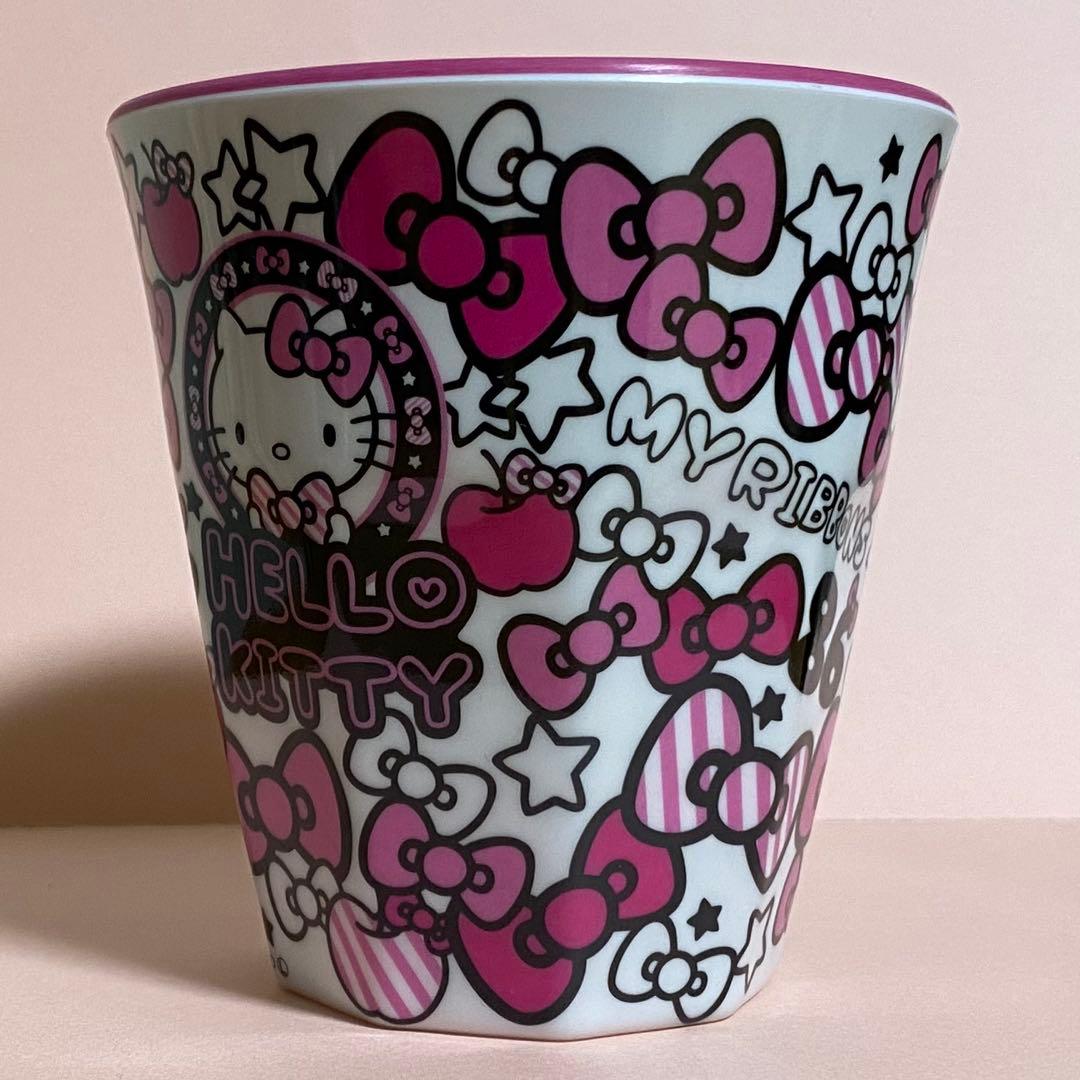 Sanrio サンリオリボンキティちゃん　メラミンカップ　メラミンコップ　当時物