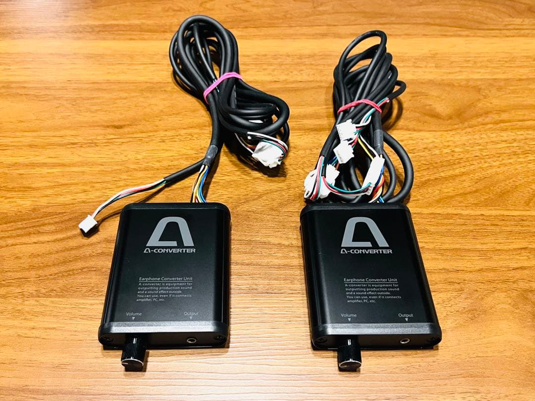 A-SLOT イヤホンコンバーター 4ch 2台セット