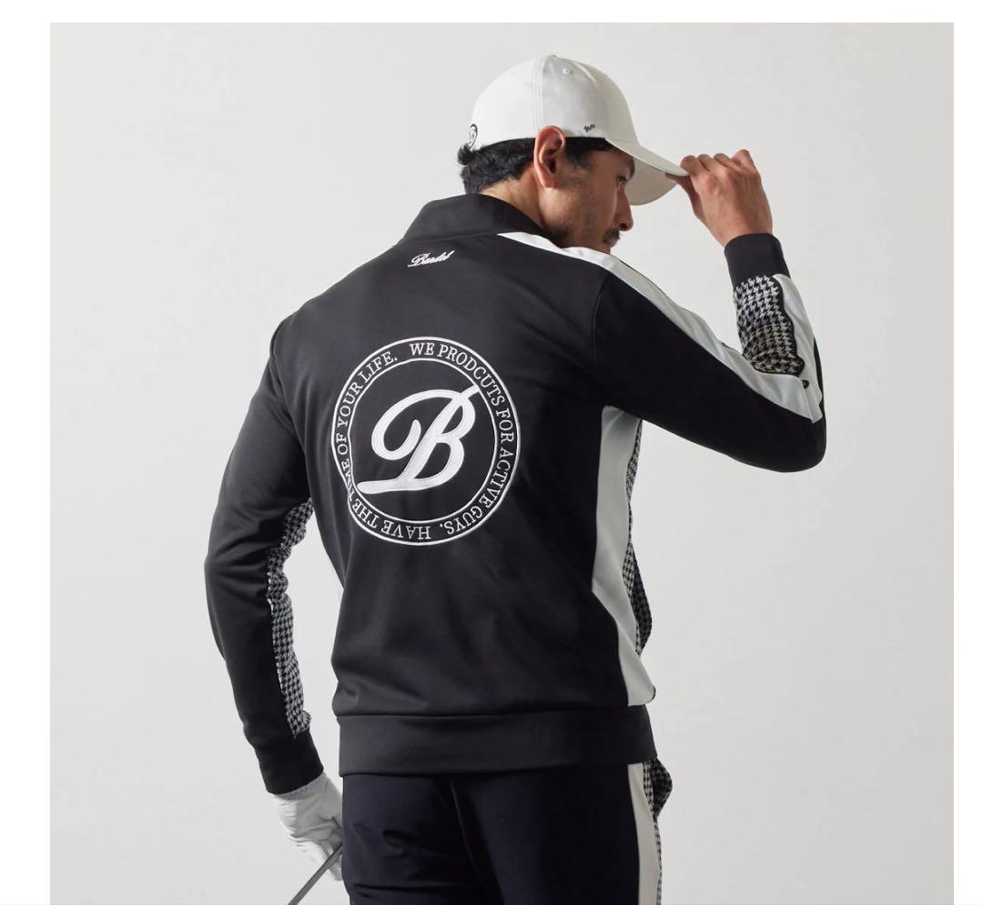 バイカラー ジップアップブルゾン