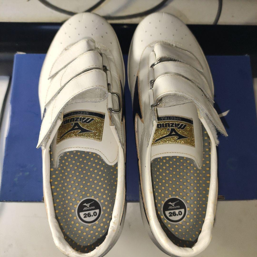 再値下げ　ミズノ　スペクトラ オーダーシューズ 26.0cm ベルクロ　未使用品