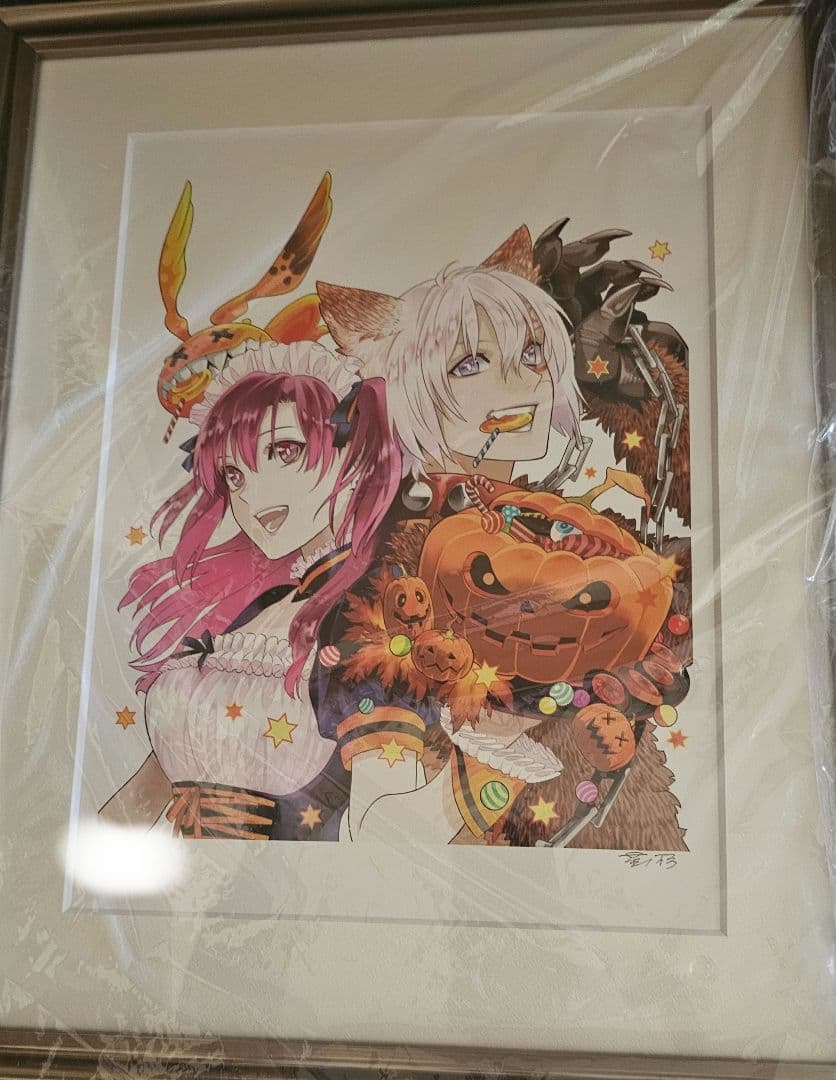 d*3様 D.Gray-man複製原画12　直筆サイン