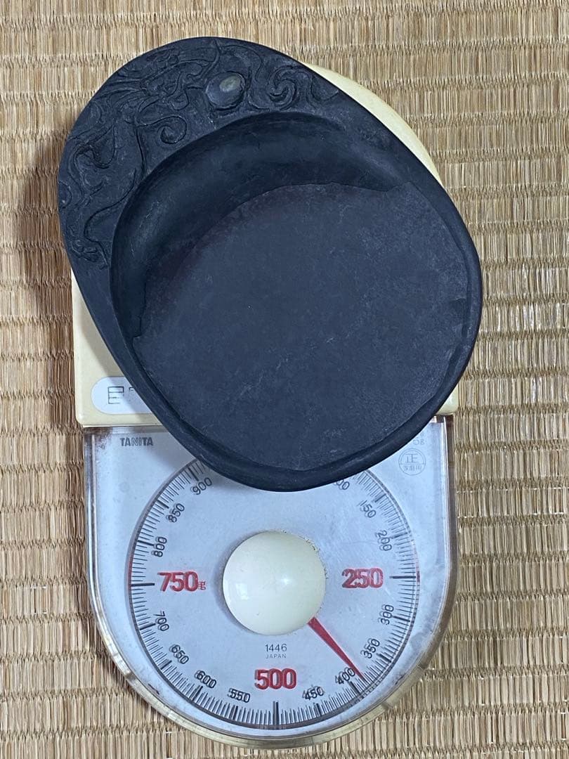 ♦中国 雲龍文 端州名硯 共箱入 古硯 書道具 文房四宝 古玩 古美術 骨董品