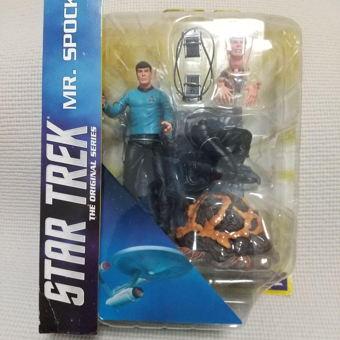激レア！未開封〈スタートレックMrスポック〉vs地底怪獣ホルタ/顔手足２パターン