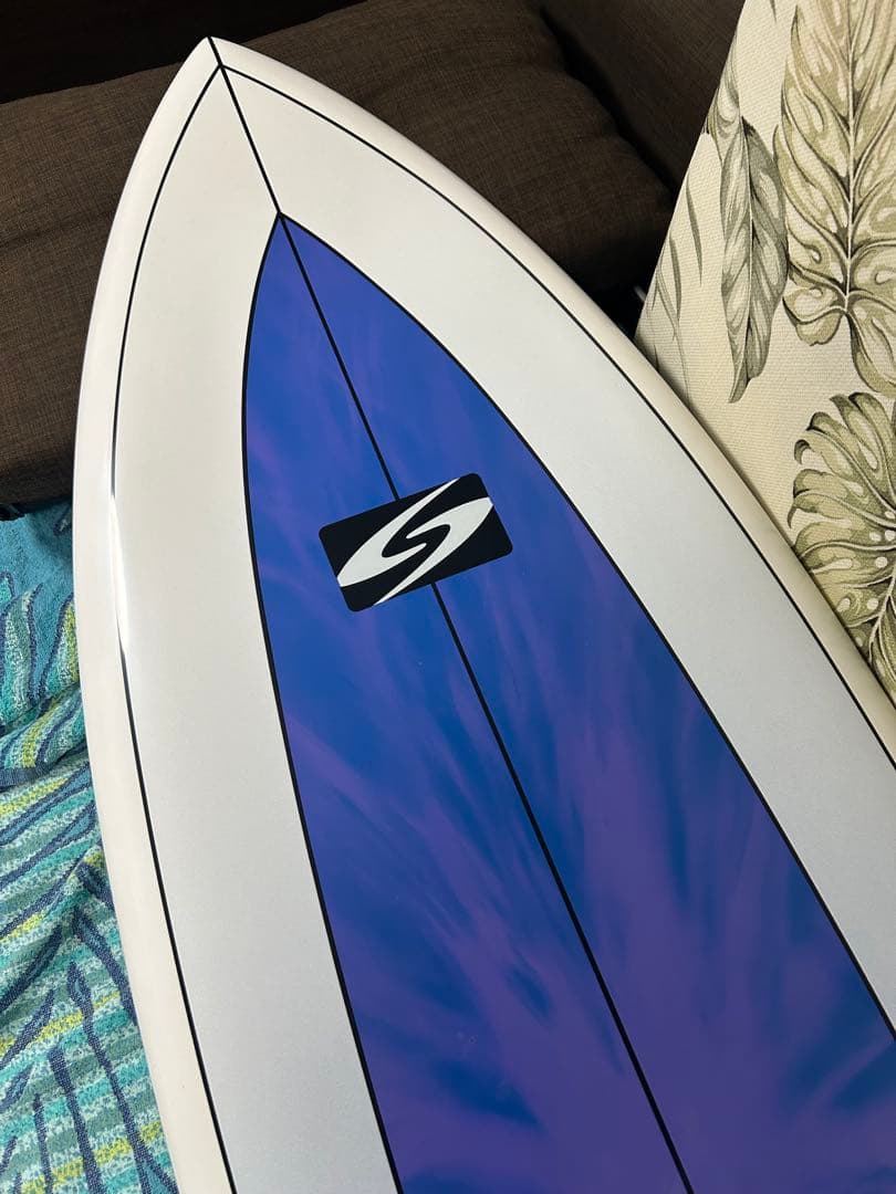 【美品】SOUL FISH サーフボード ツインフィッシュ 5'8ft