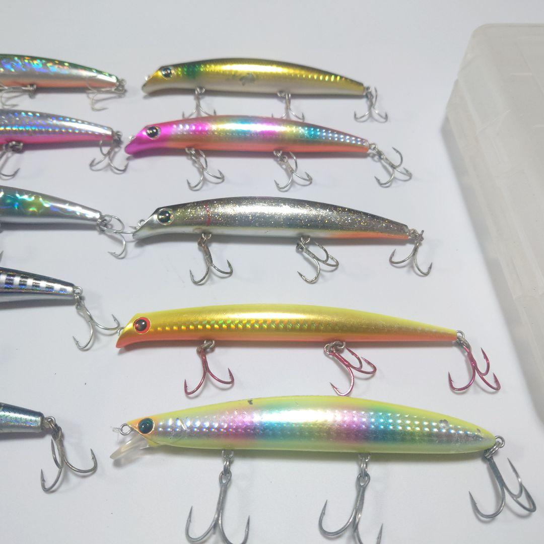 ミノー 10個セット ケース付き