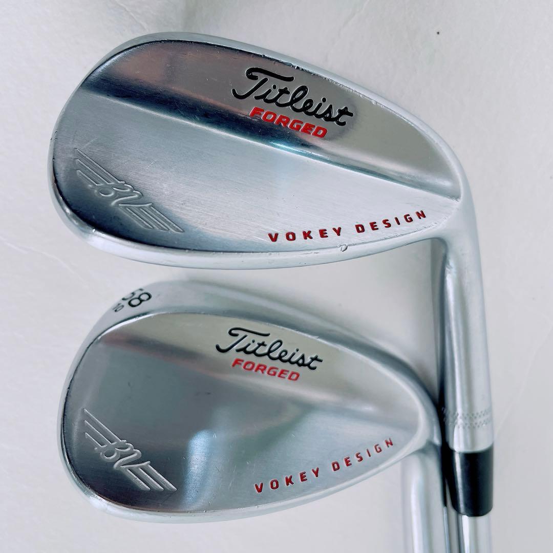 タイトリスト　ボーケイ　フォージド　S 52° 58° 2本　N2336