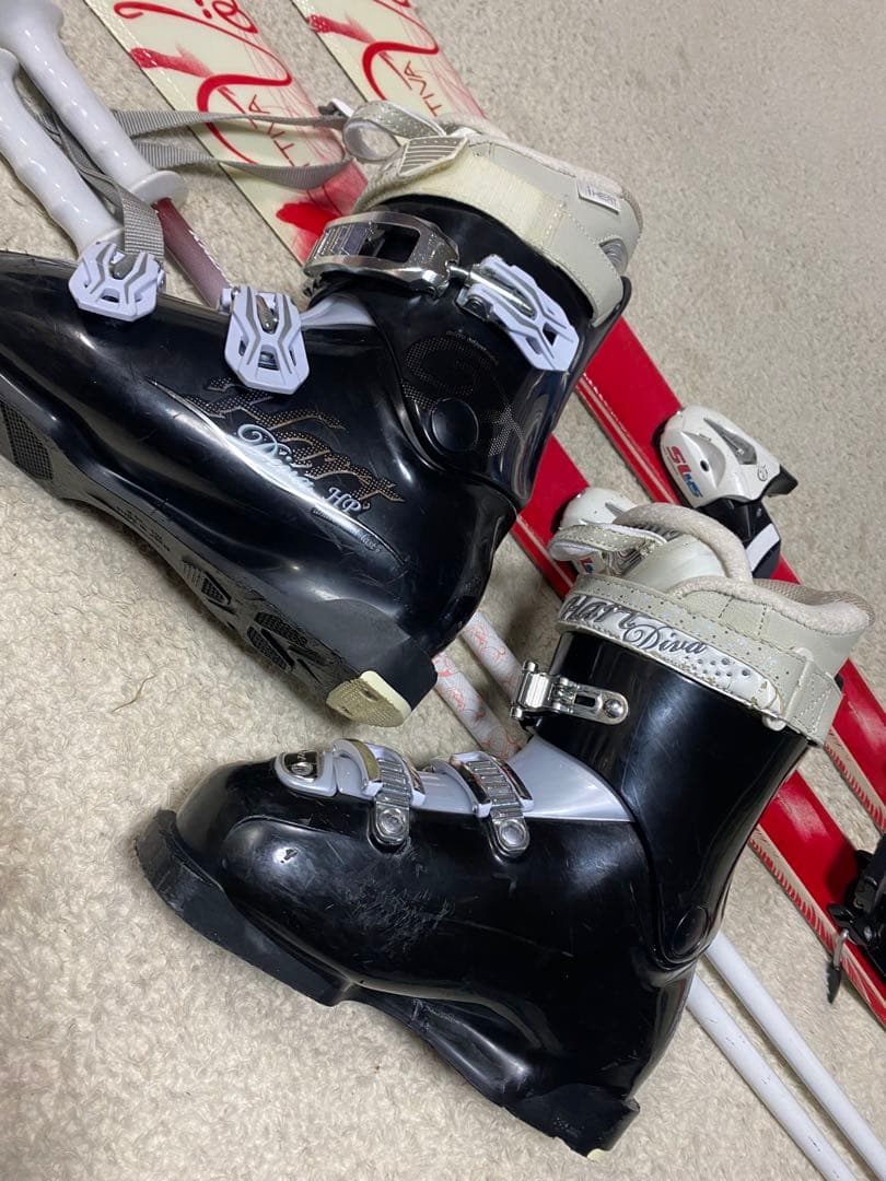 フォルクルスキー板 セットAttiva 150cmブーツ24cm ストック110