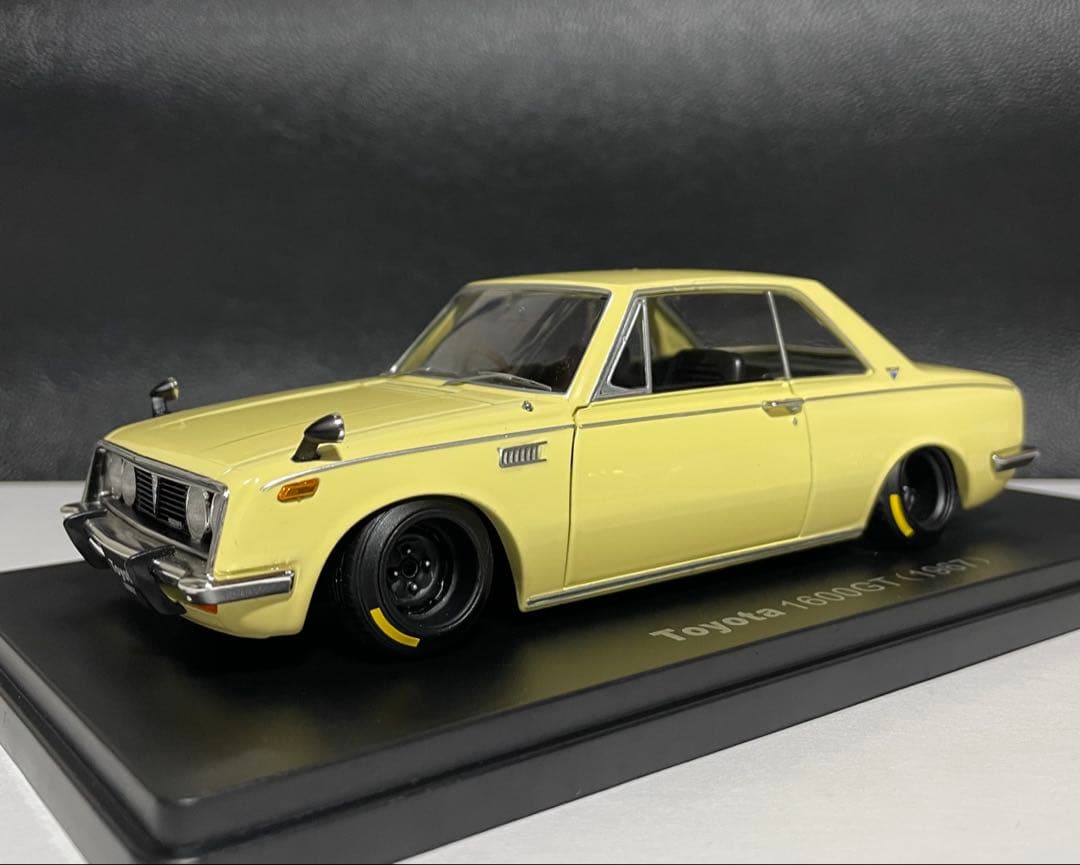 1/24 アシェット 国産名車 TOYOTA 1600GT 改 カスタム 旧車