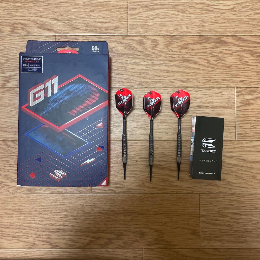 9Five G11 フィル・テイラー選手モデル（ソフトダーツ）20g 2BA