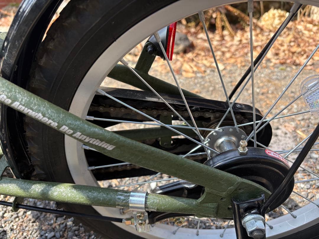 Jeep 子供用自転車 オリーブ色 2025年　　　　　　　現行モデル 18in