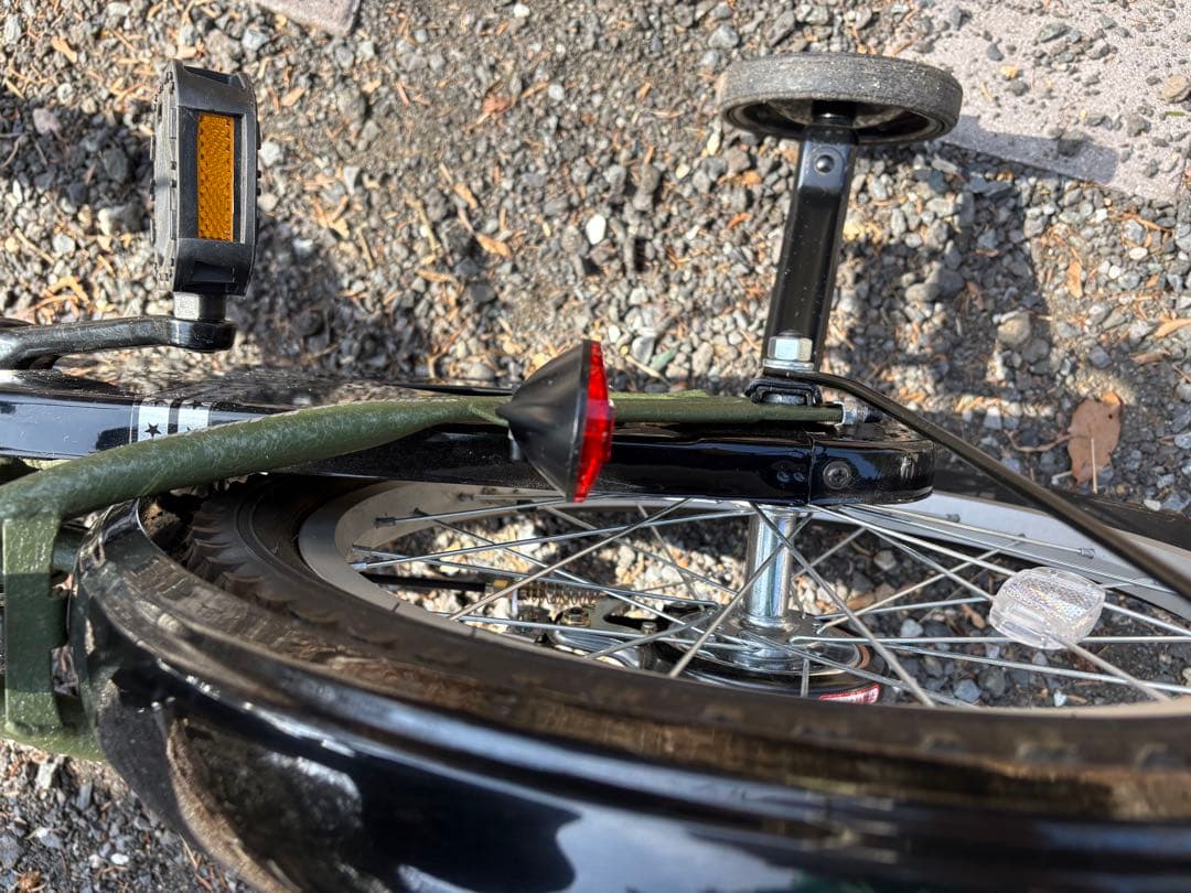 Jeep 子供用自転車 オリーブ色 2025年　　　　　　　現行モデル 18in