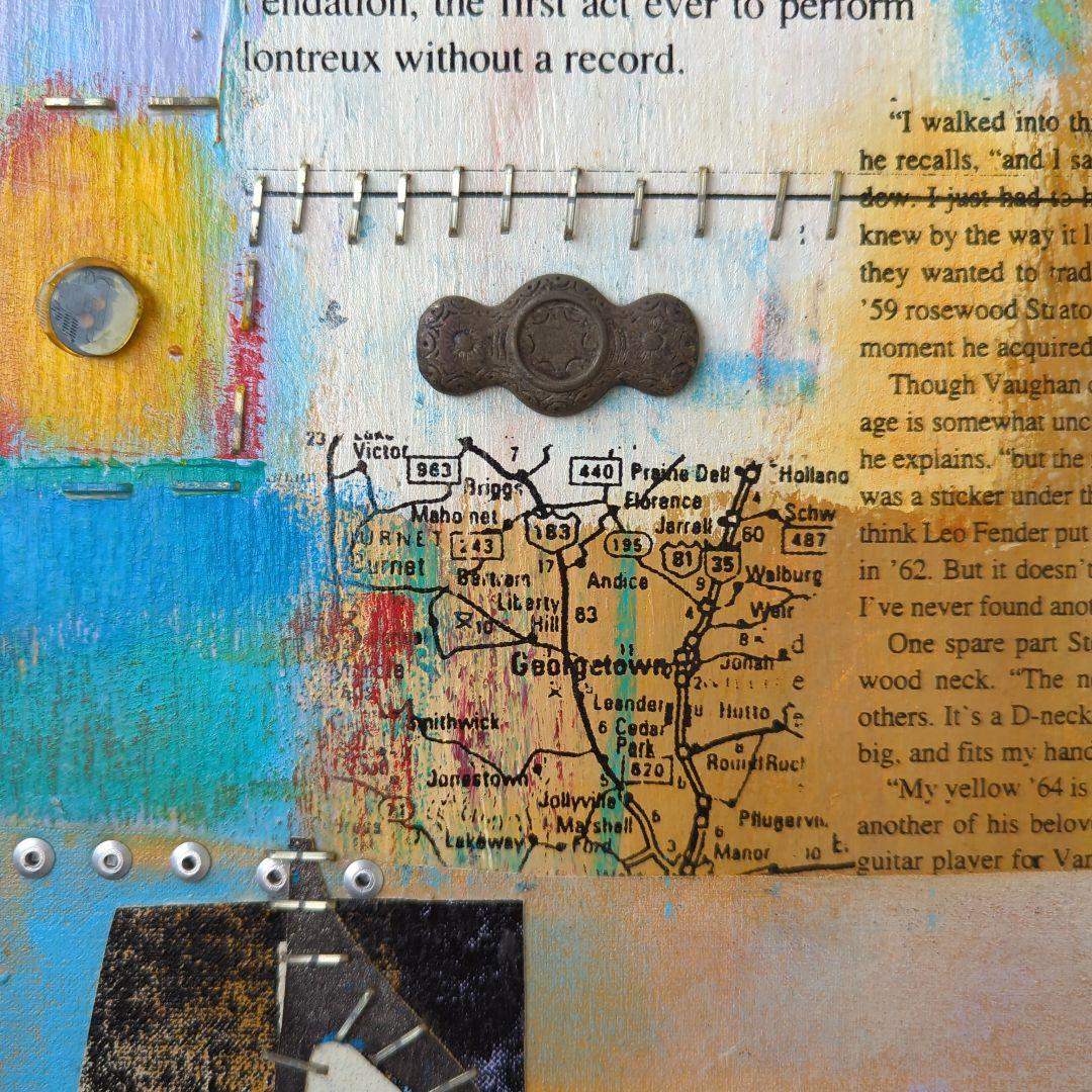 スティーヴィー・レイ・ヴォーン Stevie Ray Vaughan絵画