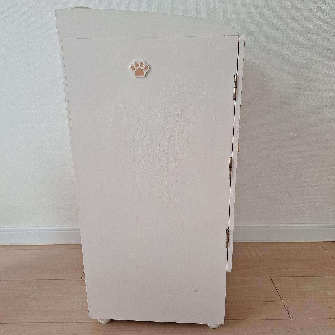 ペットパラダイス　クリエイティブヨーコ　ペット用洋服タンス　クローゼット　白