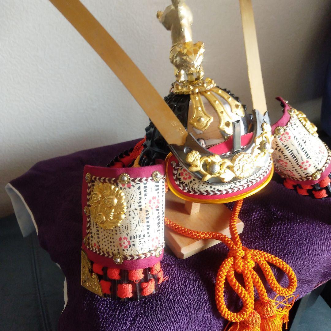 義経之兜 小型使用済み　 横26㎝