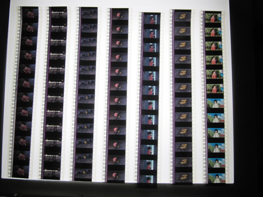 千と千尋の神隠し 35㎜フィルム12コマ×210枚合計2520コマ アルバム入