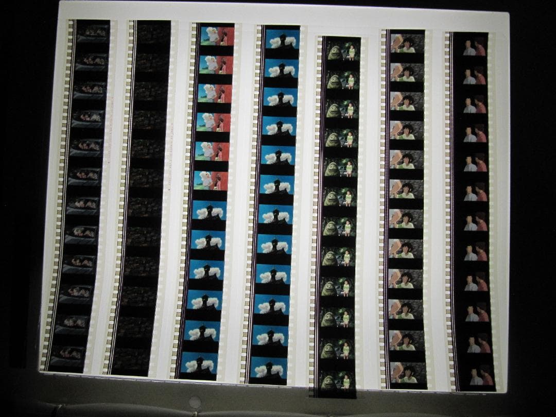 千と千尋の神隠し 35㎜フィルム12コマ×210枚合計2520コマ アルバム入