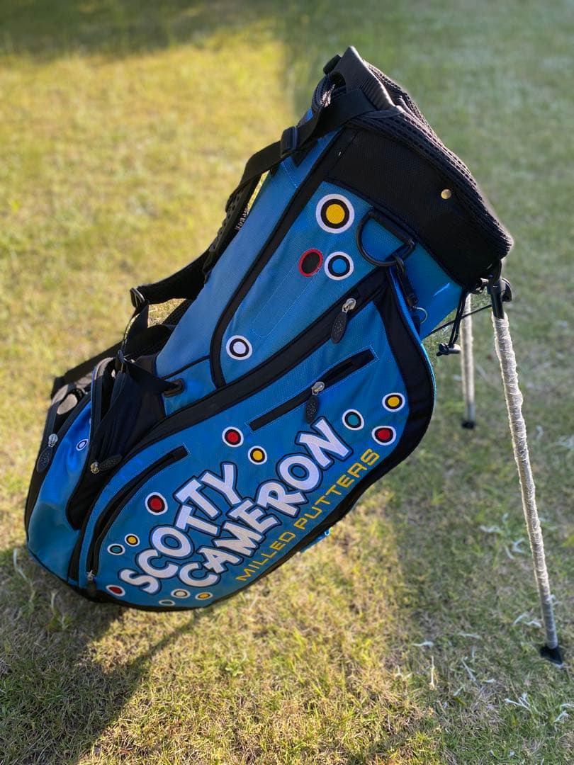 正規品　Scotty Cameron ブルー　キャディバッグ　世界限定完売品