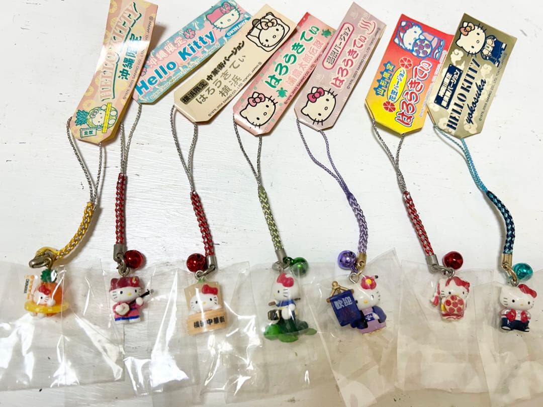 【希少レア】ご当地ハローキティ キティちゃん　ストラップまとめ売り２２点