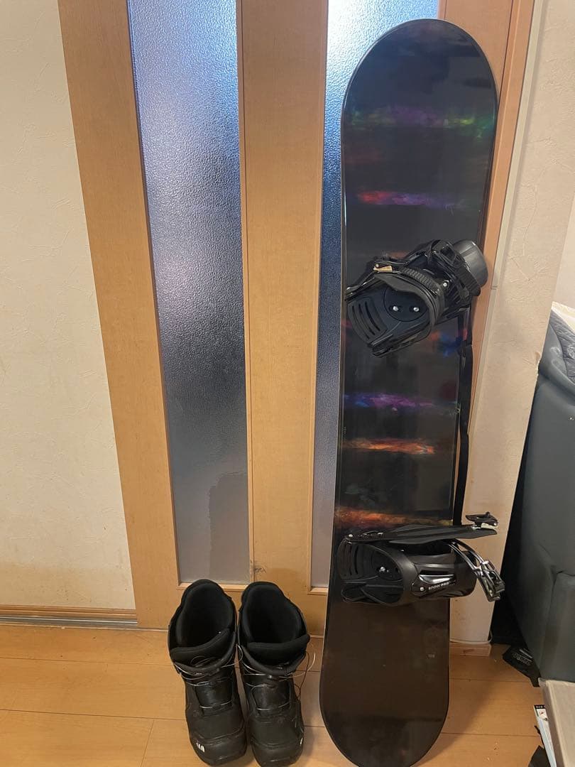 美品　1回のみ使用　スノーボードフルセット　155センチ