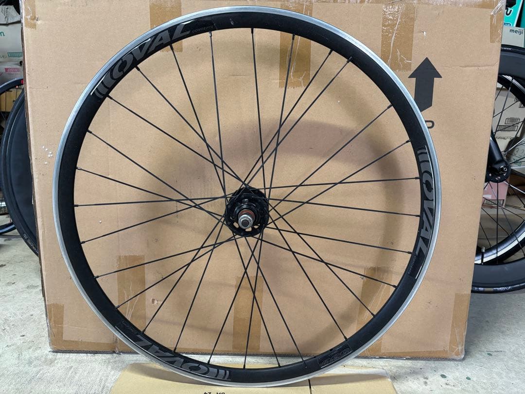 Fuji Track Pro 純正前後完組ホイール 700C ピスト