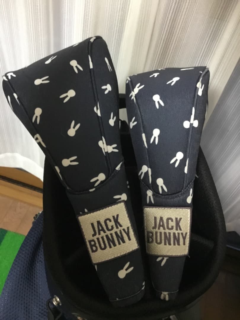 美品　ジャックバニー　キャディーバッグ　ヘッドカバー付き