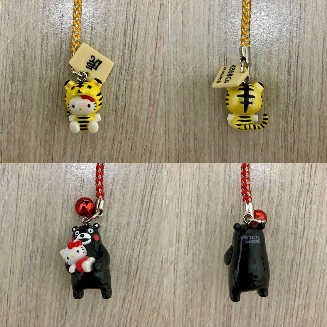 【36個/中古】ご当地キティ 値付け・その他ストラップ まとめセット 限定・廃盤