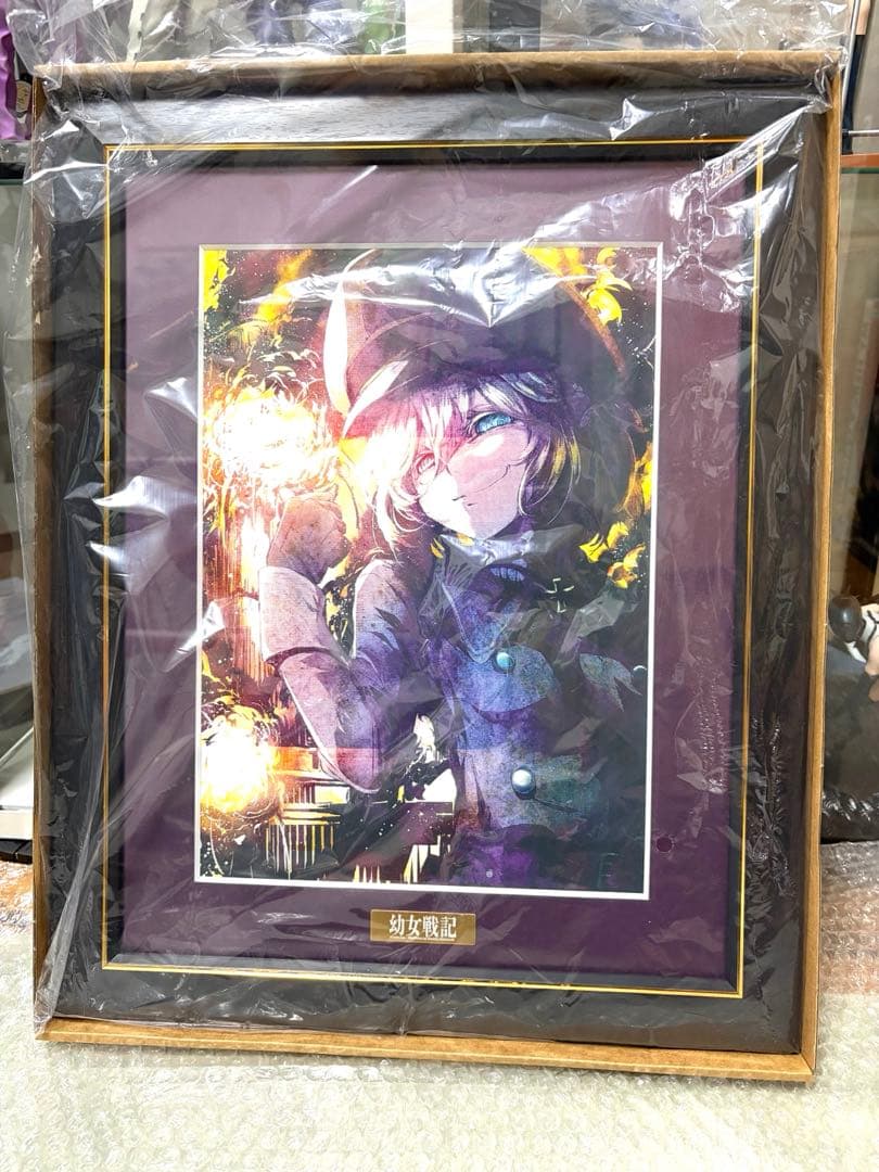 幼女戦記　くじ引き堂　S賞　キャラファイングラフ　缶バッジ　2個　ターニャ