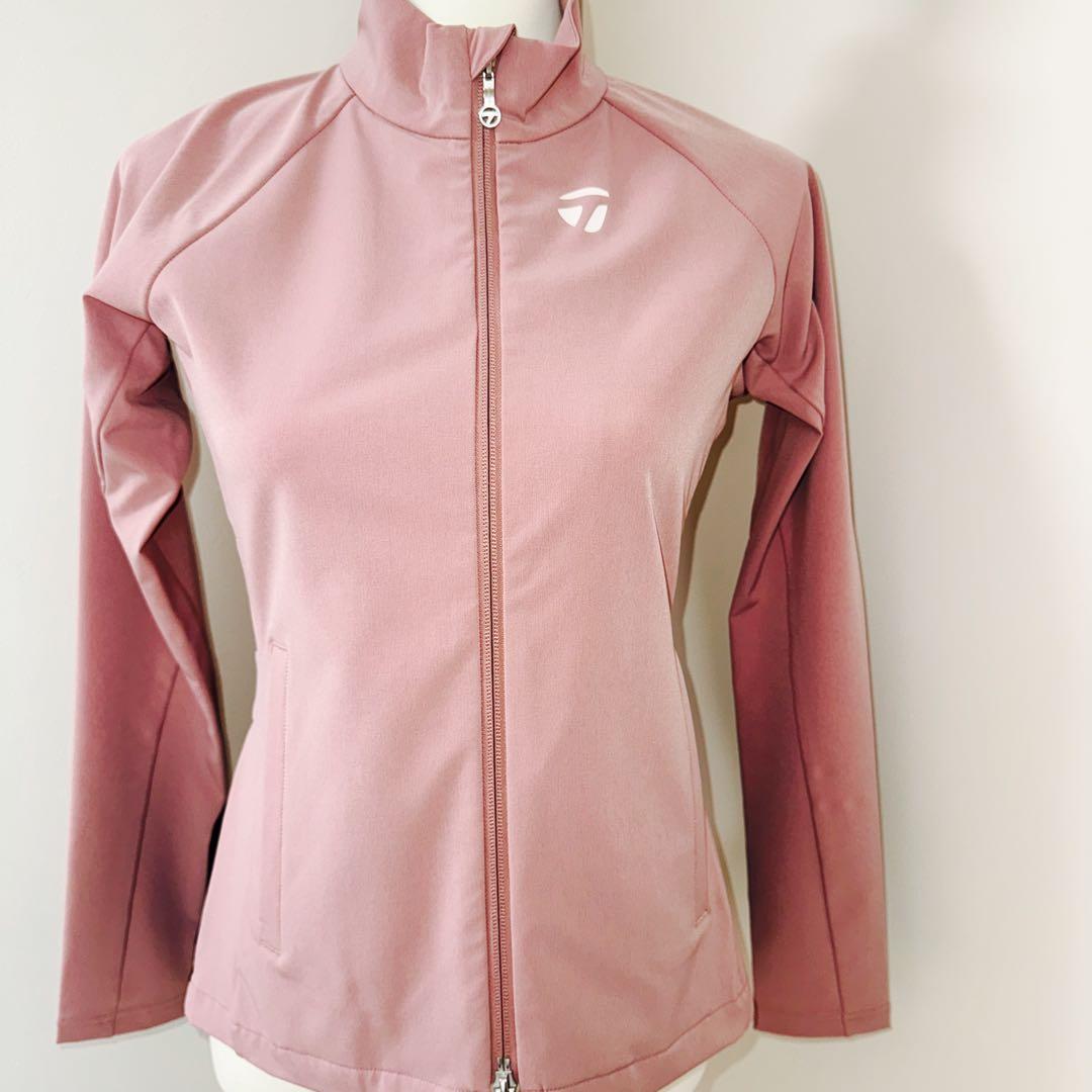 ☆【Taylor Made】シングルレイヤーウインドジャケット ストレッチピンク