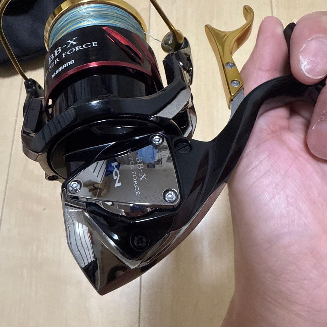 シマノ17BBXハイパーフォースC3000DXG Sレバーブレーキリール