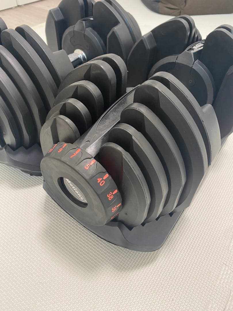 【セット売り②】モーションズ　可変式ダンベル 40kg 2個セット