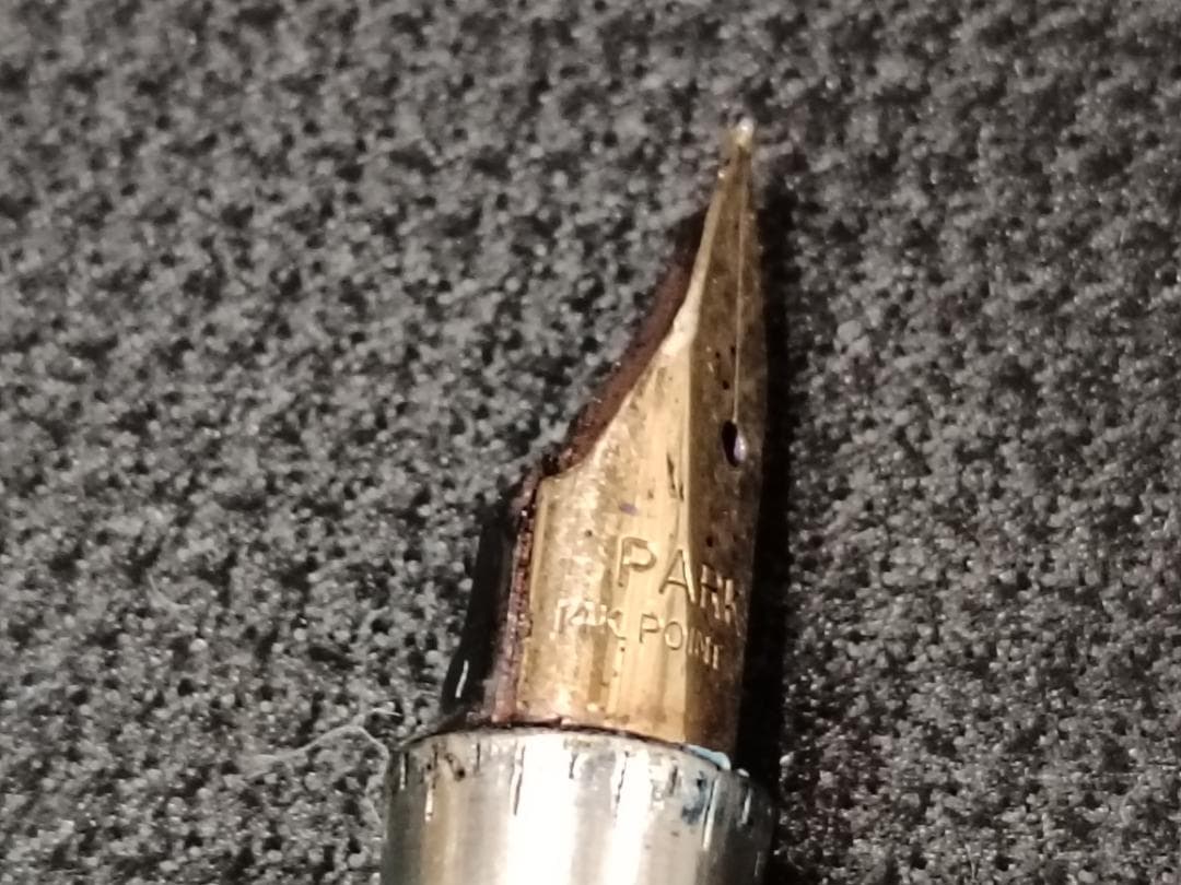 ★PARKER万年筆 パーカー75 シズレ スターリングシルバー ペン先14K★