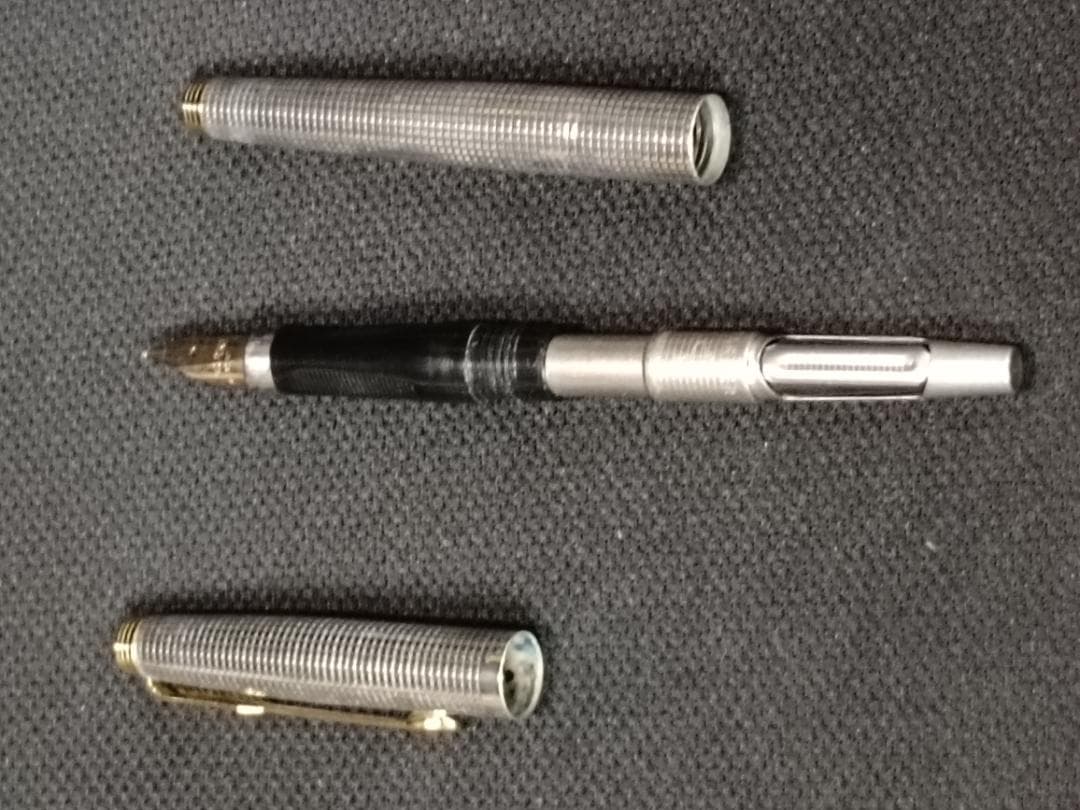 ★PARKER万年筆 パーカー75 シズレ スターリングシルバー ペン先14K★