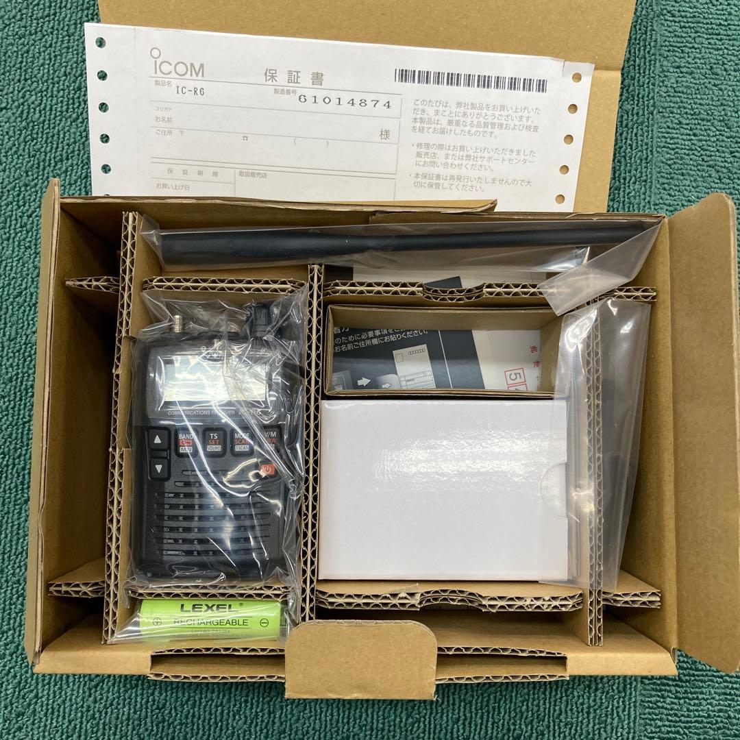 ICOM IC-R6 受信機　新品　未開封