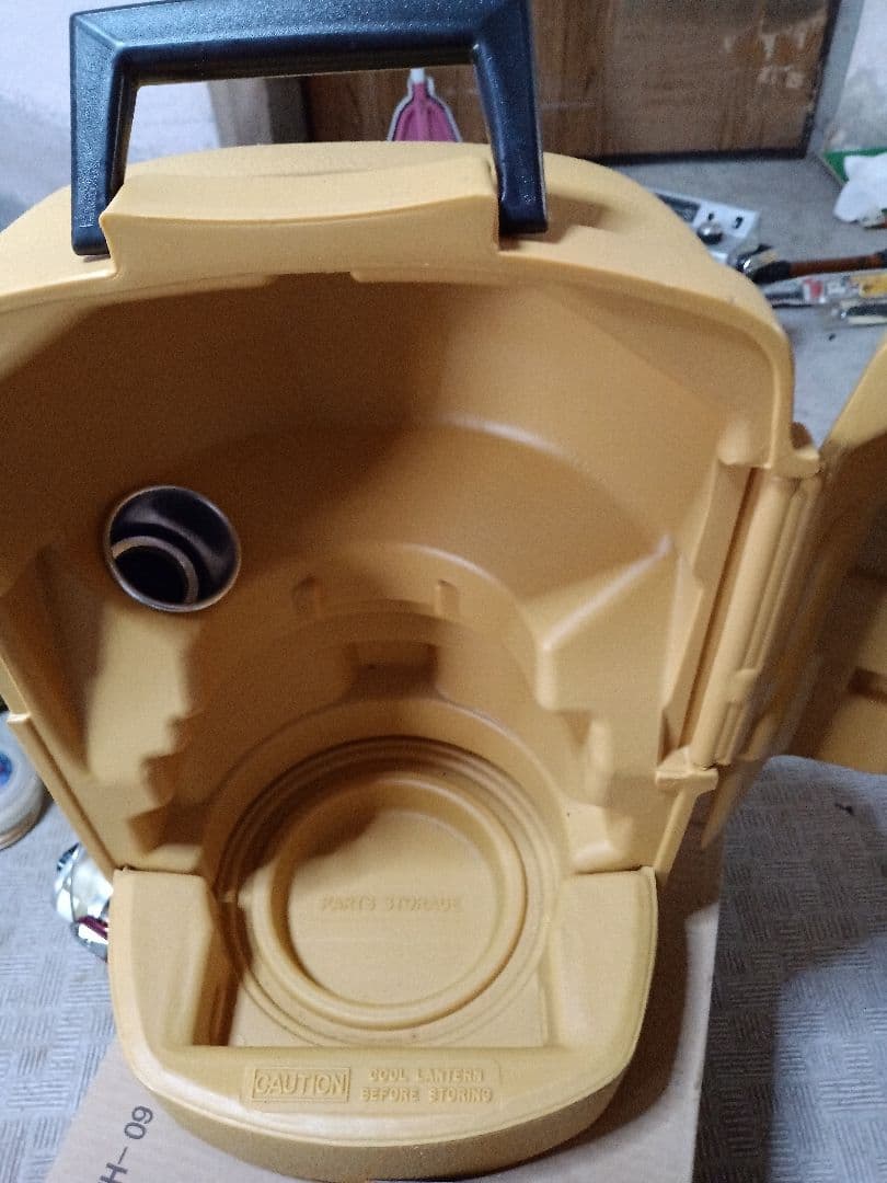 追記あり●コールマンランタン73年　 グリーンカラー　クラムシェルケース付き