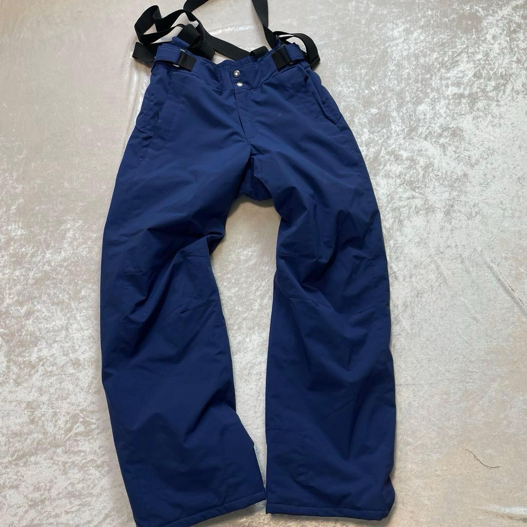 ま*と様 オンヨネ　スキーウェア　水色　ネイビー　パンツ　ジャケット　セット　上