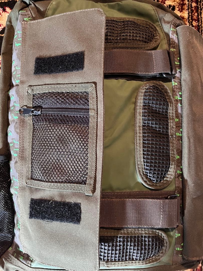 [珍品] Stussy K Hufnagel ミリタリーバッグ　紺タグ