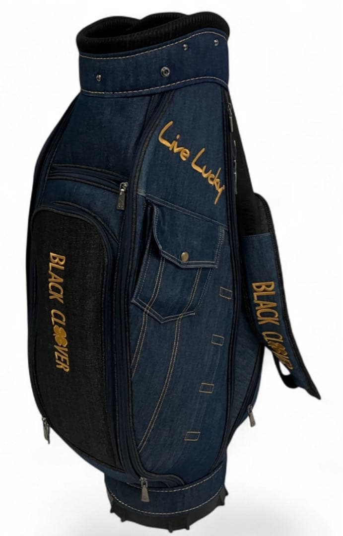 新品同様！訳あり！ブラッククローバー BLACK CLOVER キャディバッグ