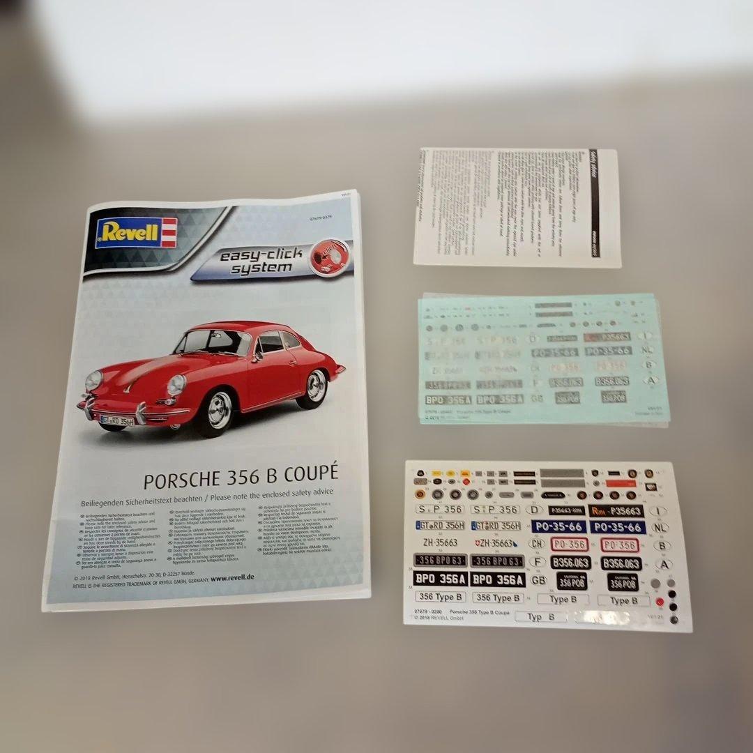 レベル　1/16 ポルシェ356B クーペ　未使用品