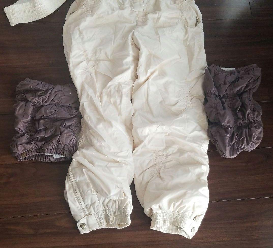 ☆美品☆スキーウェア　レディース　ホワイトダウン