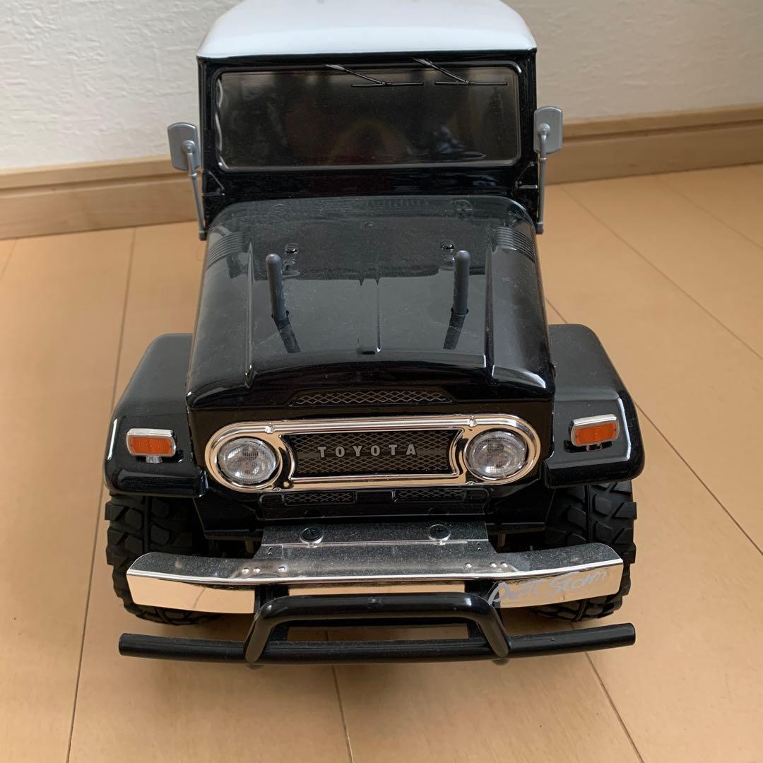TAMIYA ラジコントヨタ ランドクルーザー40ブラックスペシャル　メカ付き